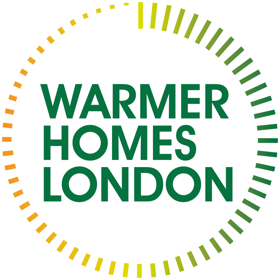 Warmer Homes London logo